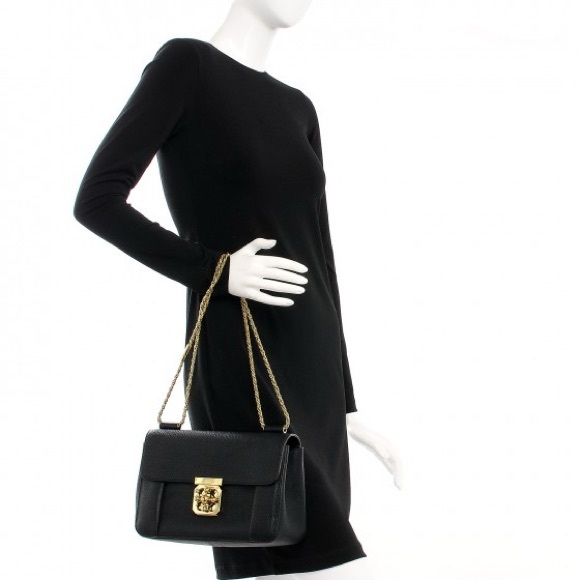 Chloe Gray Taupe Elsie Medium Shoulder Bag - Picture 10 of 10